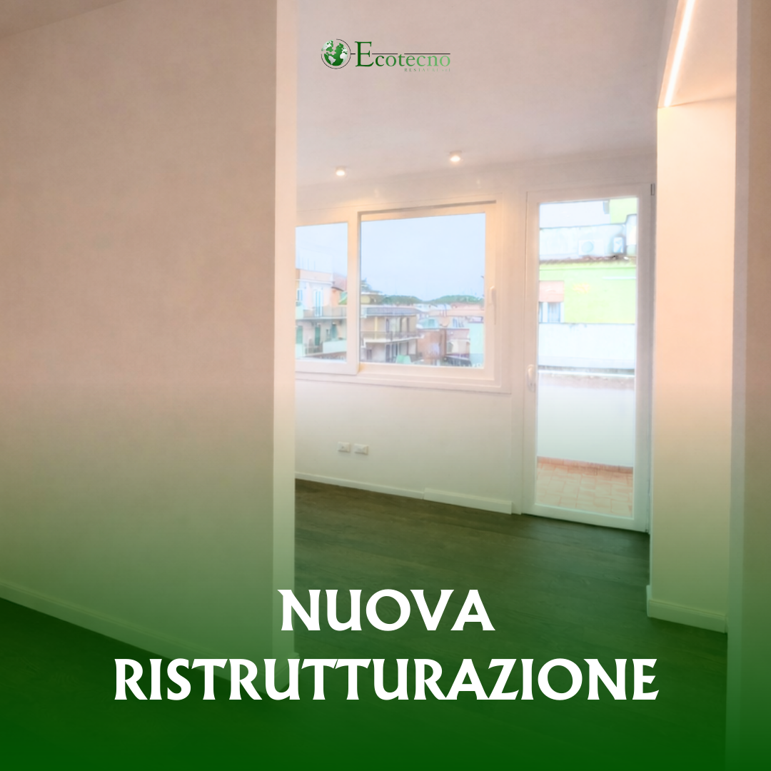 Una nuova ristrutturazione con materiali naturali e tecnologia per migliorare il comfort abitativo